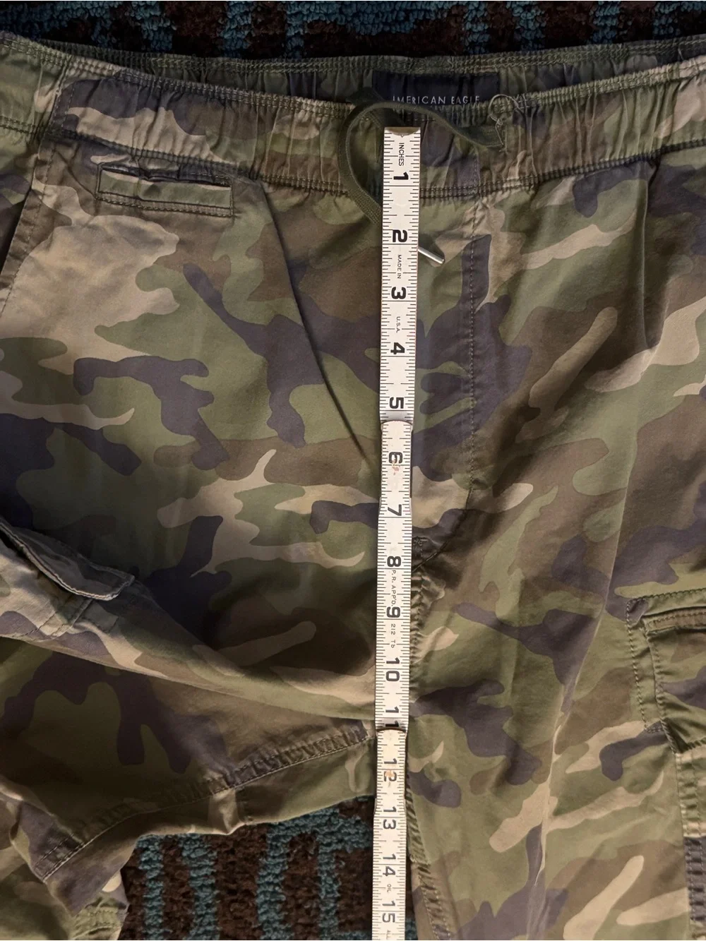 American Eagle Outfitters camouflage cargo